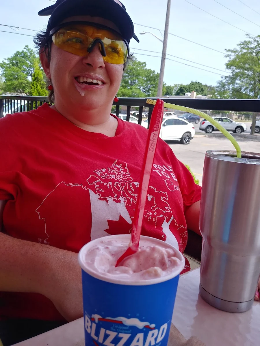 Strawberry Cheesecake Blizzard Treat