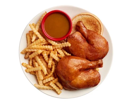 Repas Demi-poulet Half-chicken Meal