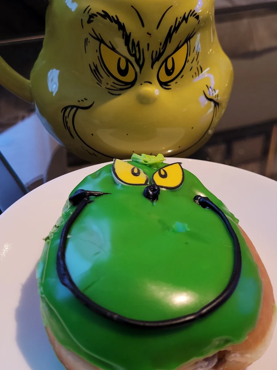 Grinch Doughnut