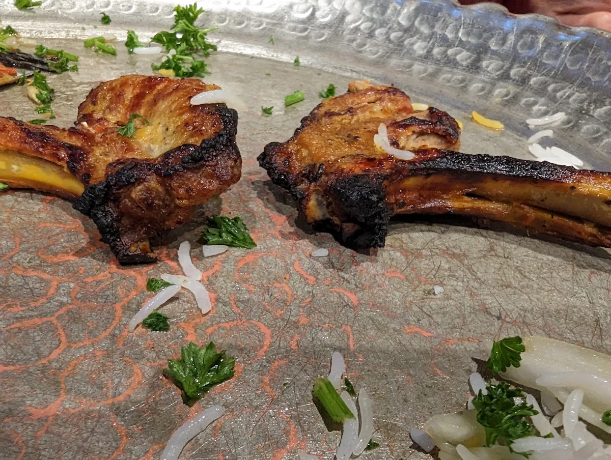 Shishlik Kabob Lamb Chops