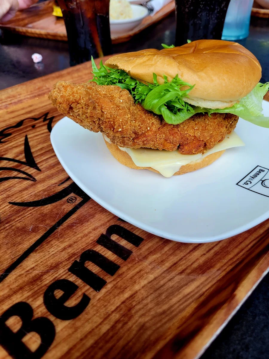 Fried Chicken Burger