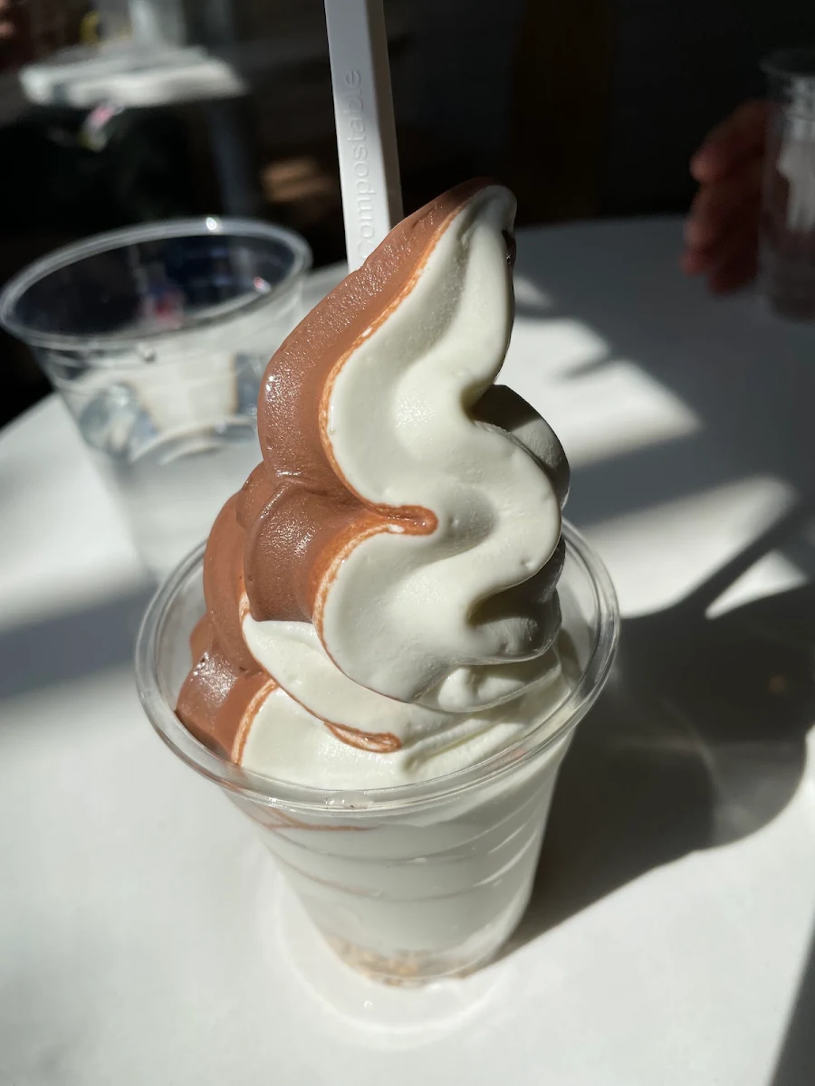 Hazelnut Soft Serve