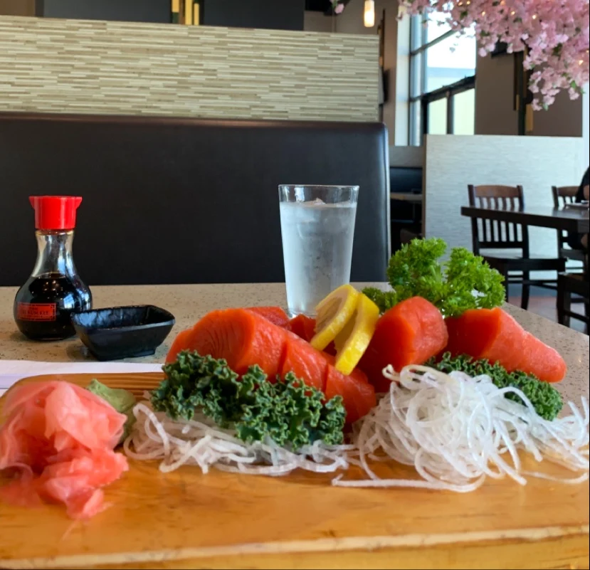 Salmon Sashimi