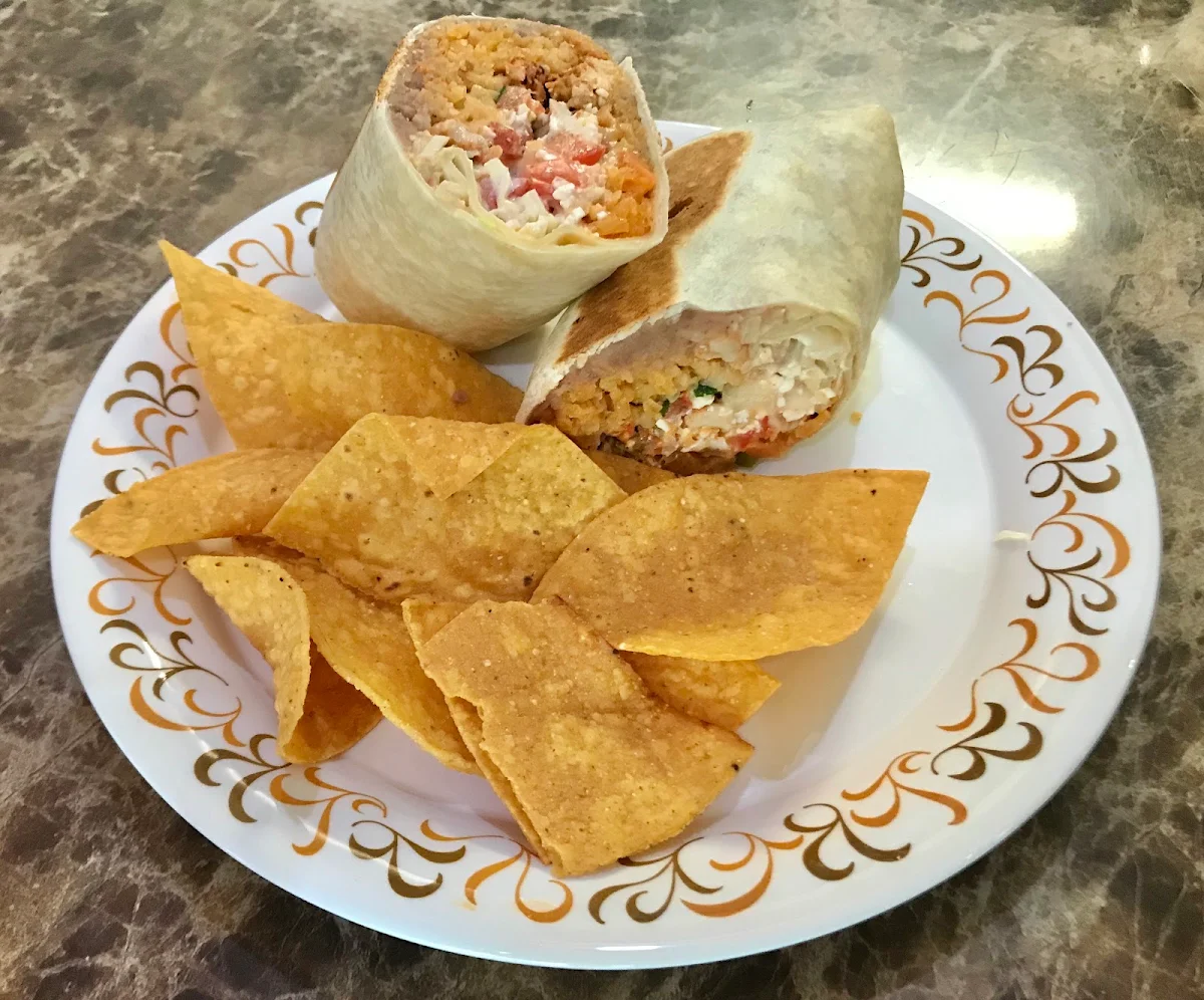 Kids Chicken Burrito