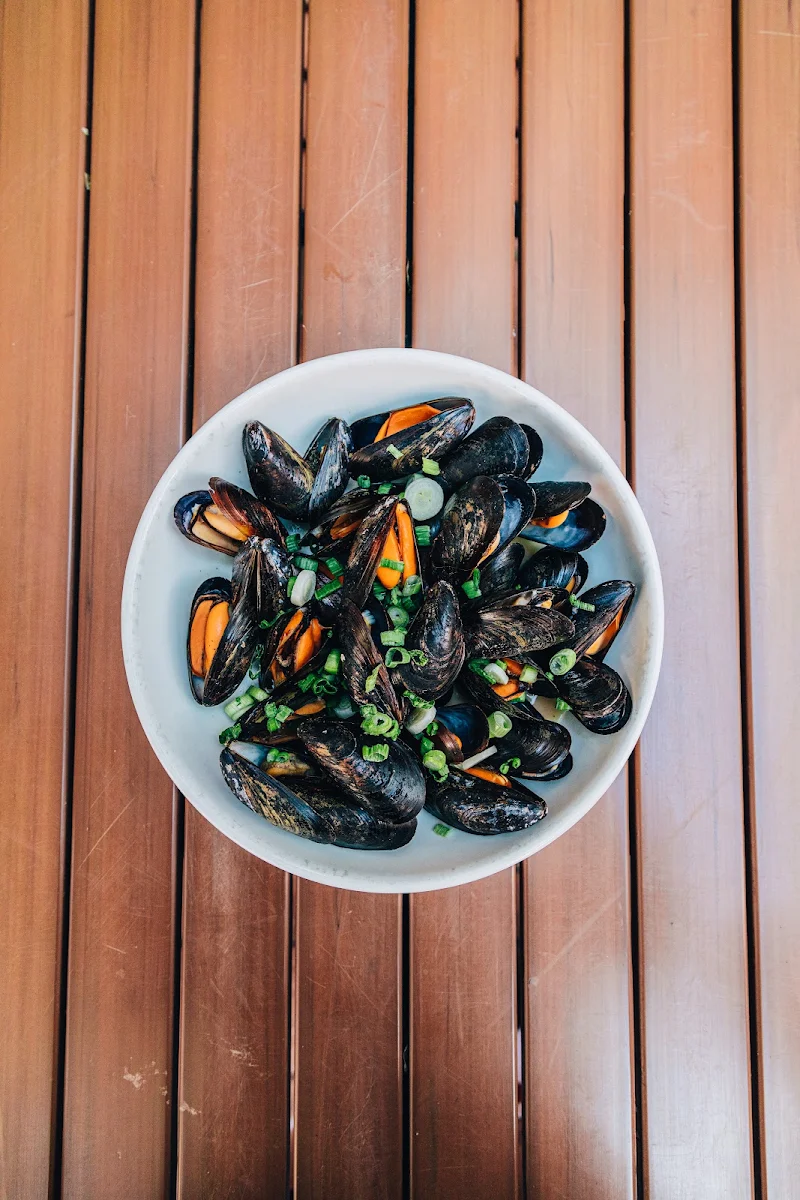 Steamed Mussels