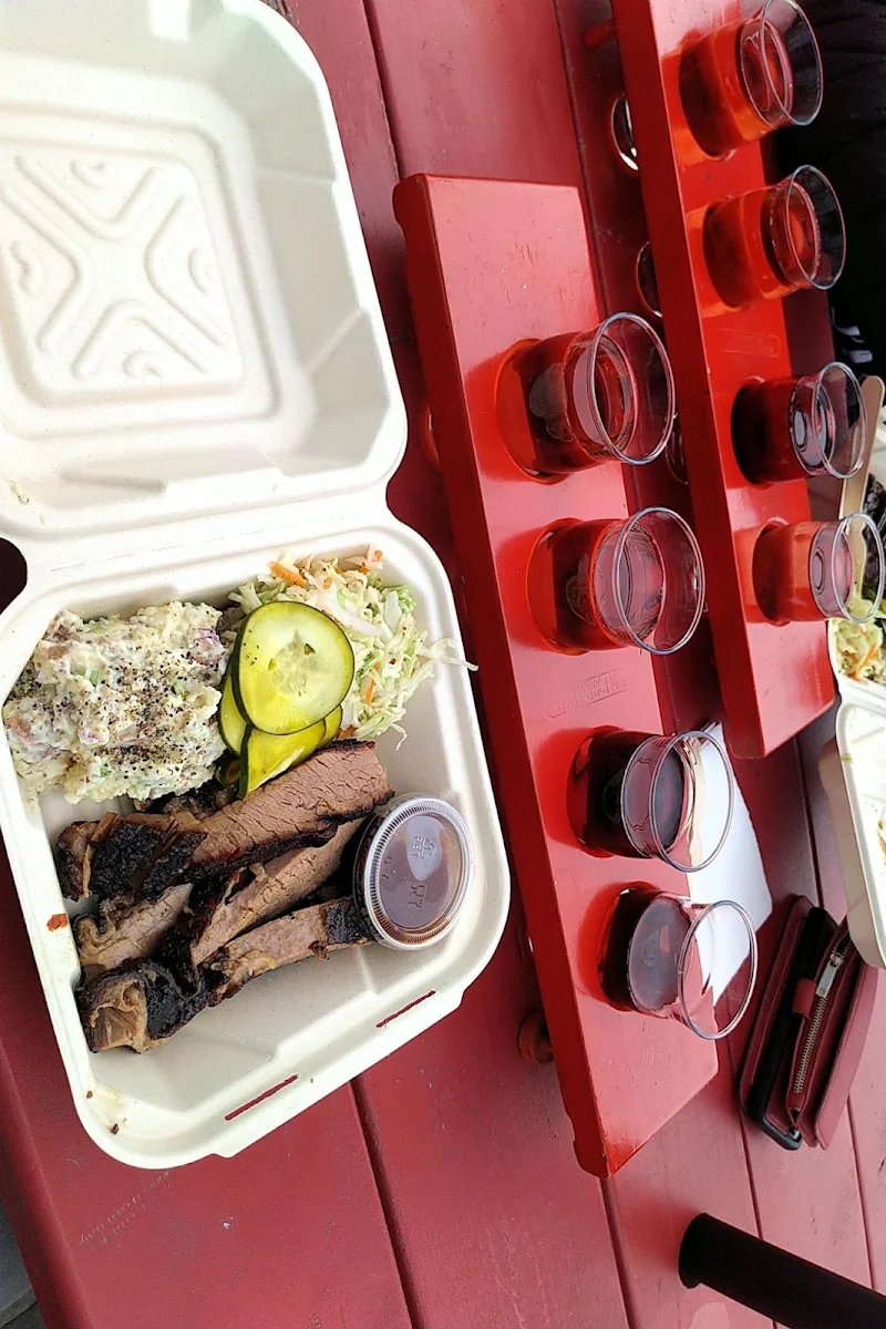 Brisket BBQ and a Flight of Some Great Cider
