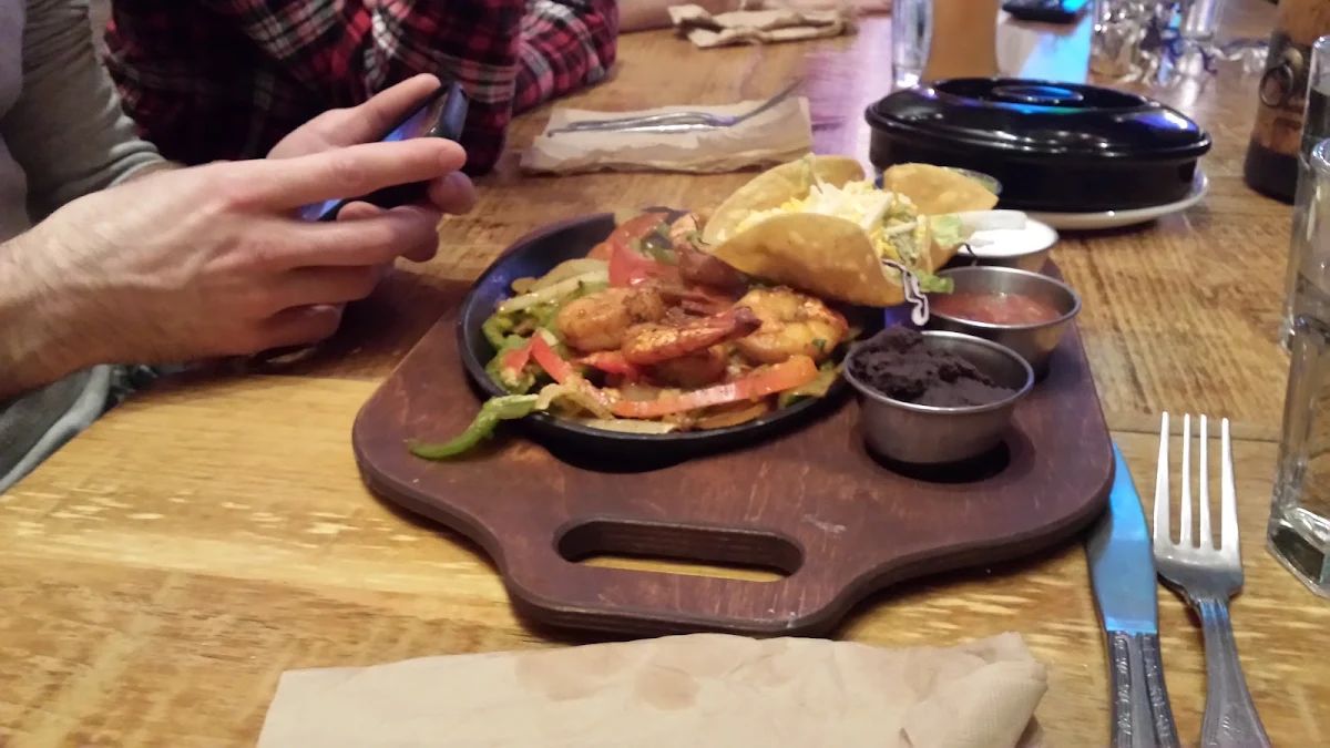 Shrimp Fajitas