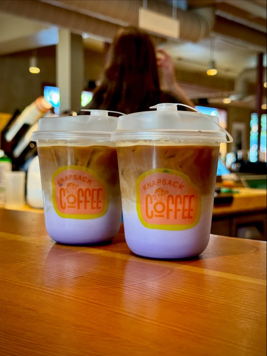 Iced Ube Latte