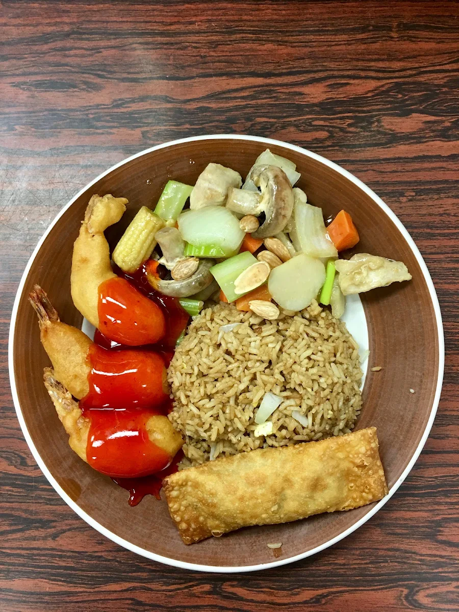 Fried Tofu with Mixed Vegetable