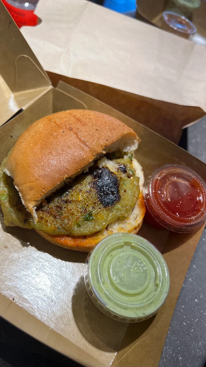Grilled Vada Pav