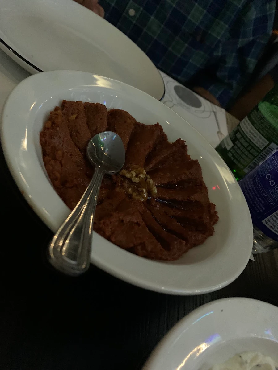 Mhamarra Poivrons Rouges Farcies Aux Noix Et Crumbs