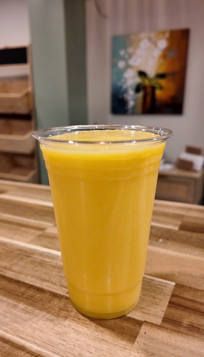 Peach Mango Pineapple Smoothie