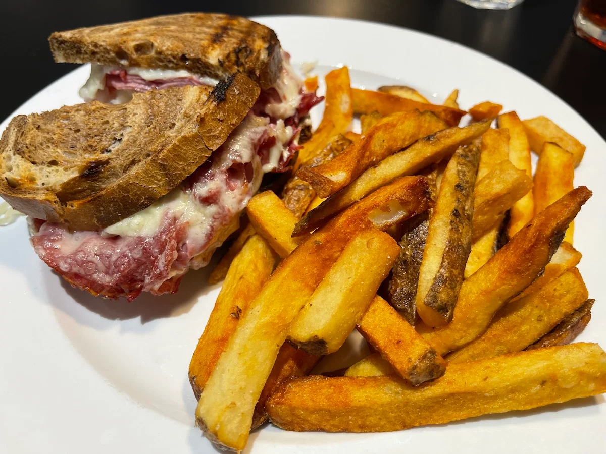 Reuben with Fries