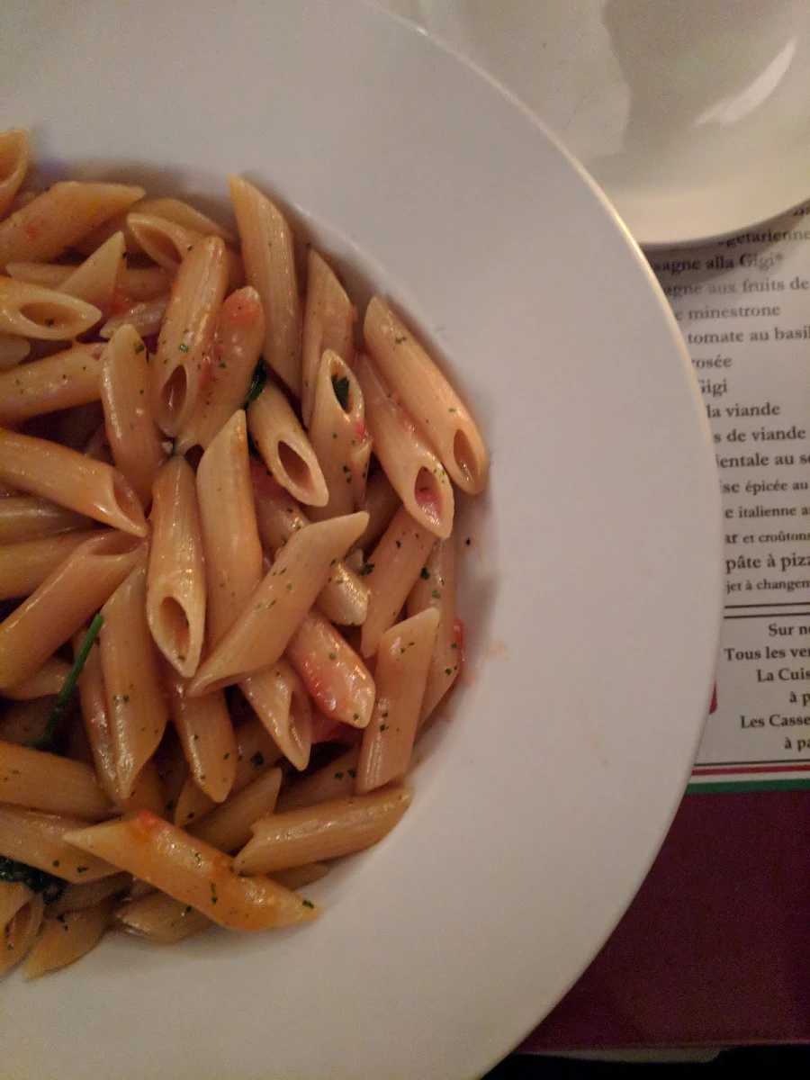 Penne Sauce Rosée