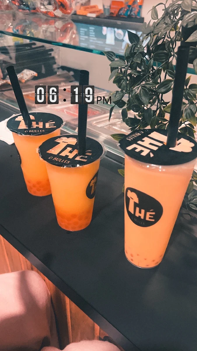 Mango Bubble Tea