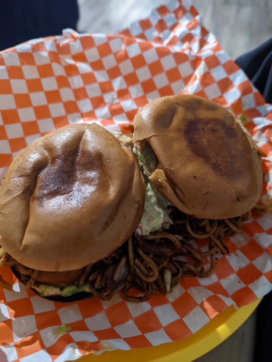 Alootikki Noodle Burger Patty