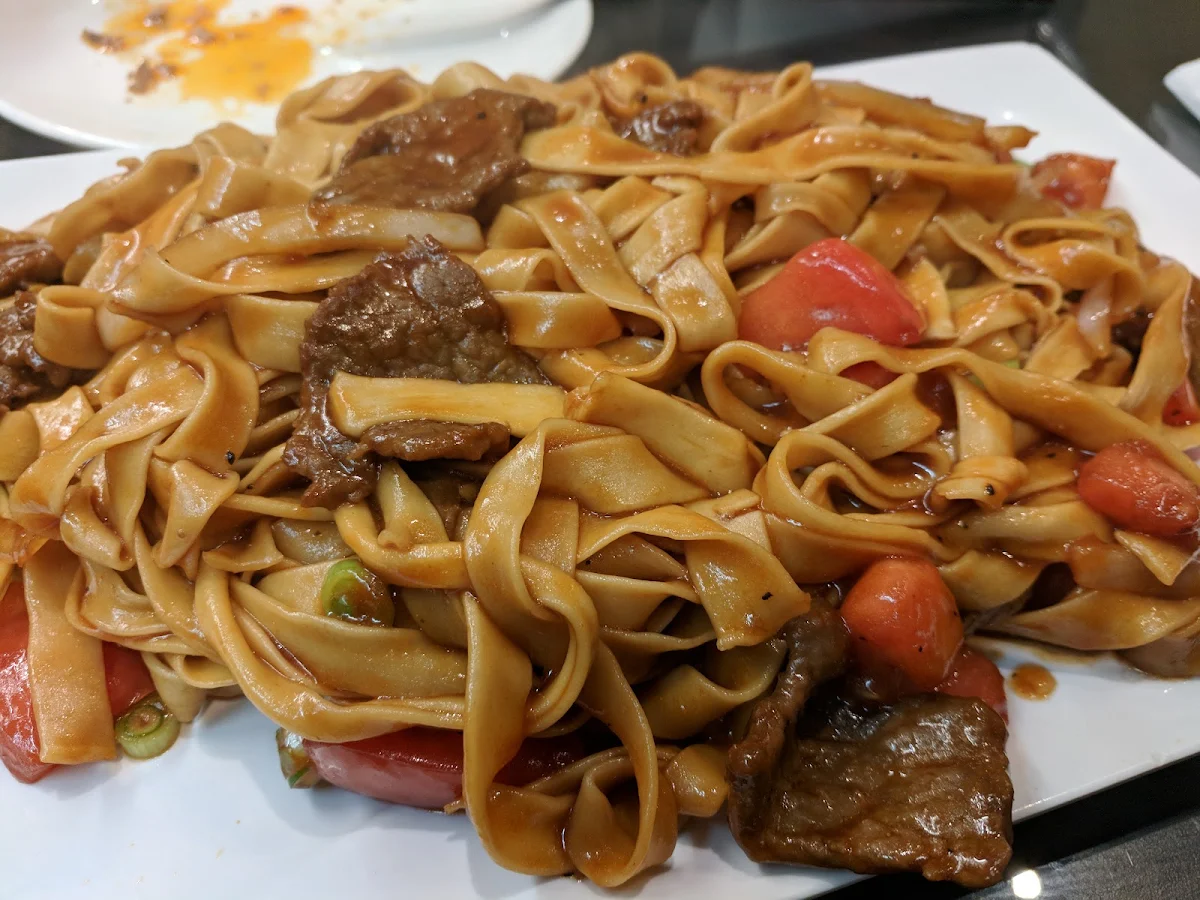 Beef and Tomato Hand Pulled Noodles