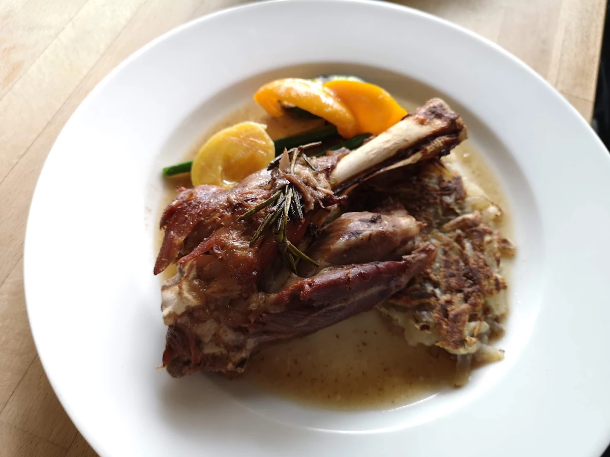 Lamb Shank Braised