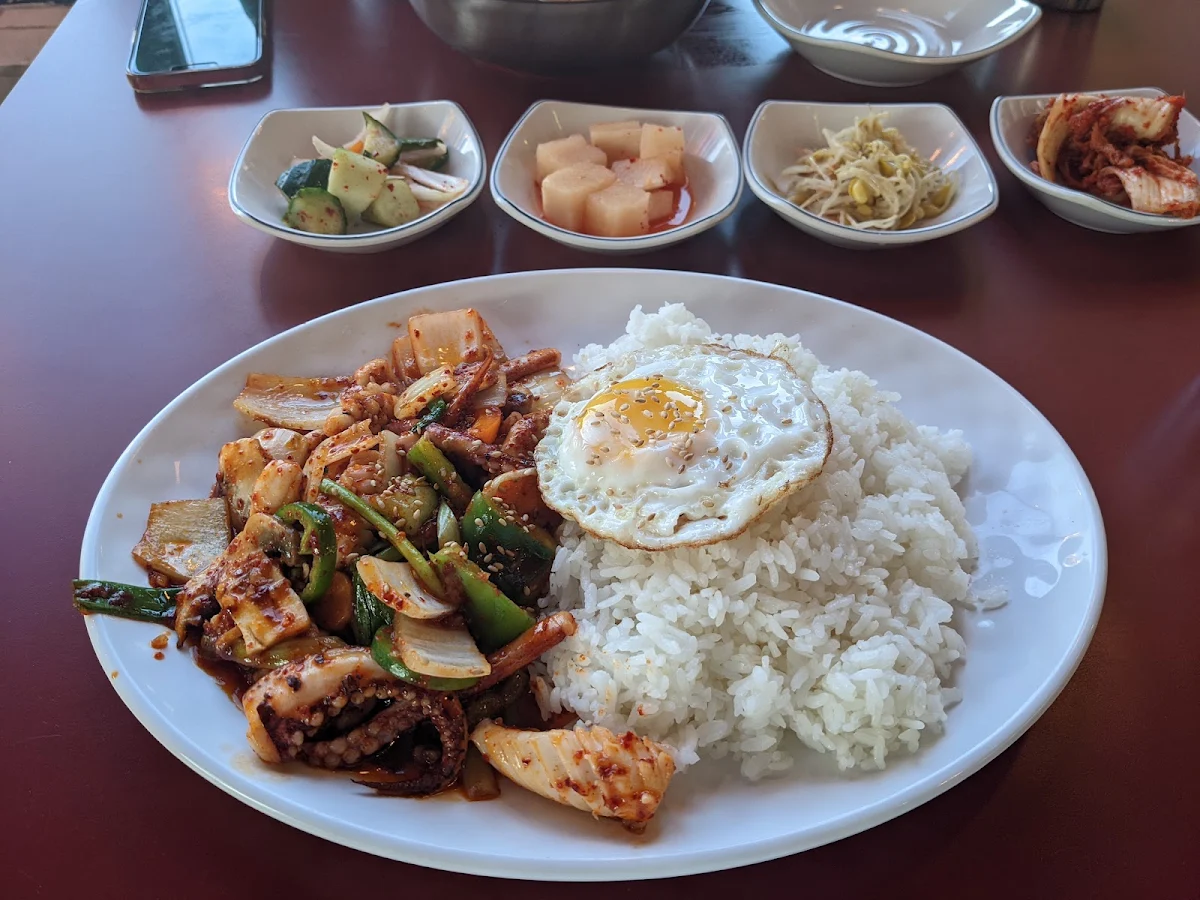 Squid Stir Fry