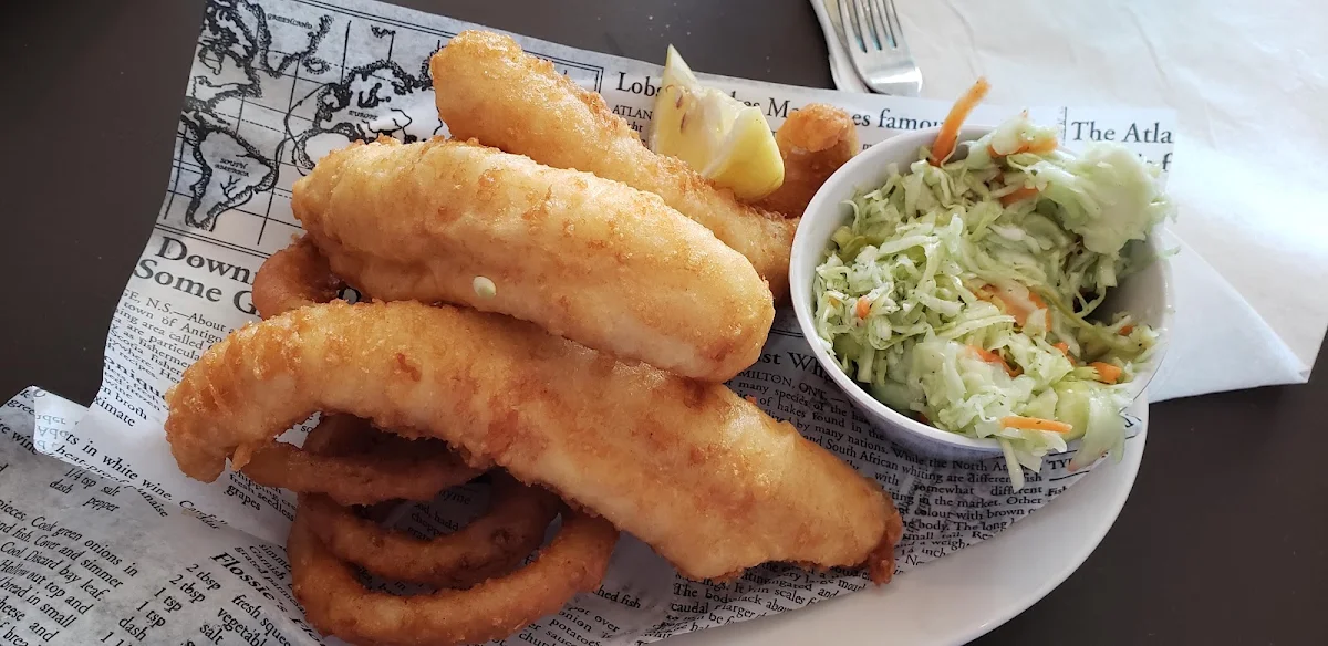 Fried Perch & Onion Rings