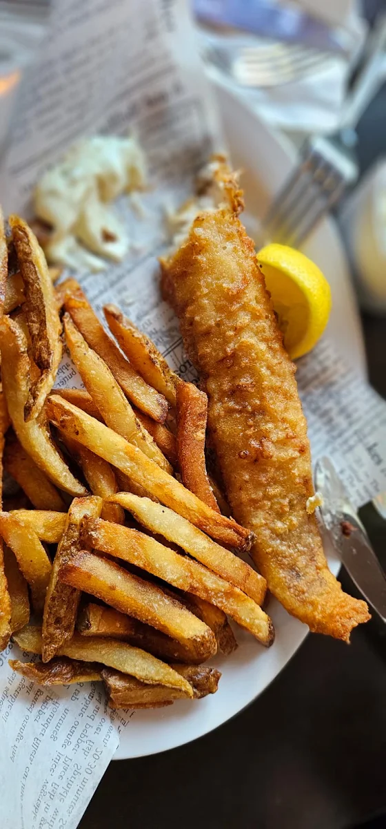Large Cod Fish and Chips