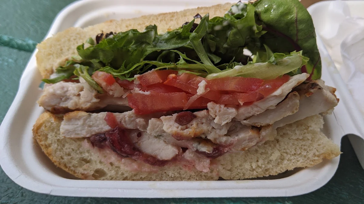 Cranberry Chicken Sandwich