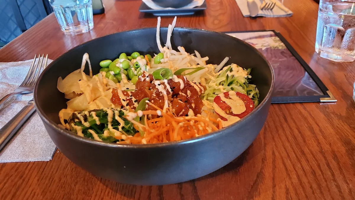 Spicy Salmon Poke Bowl