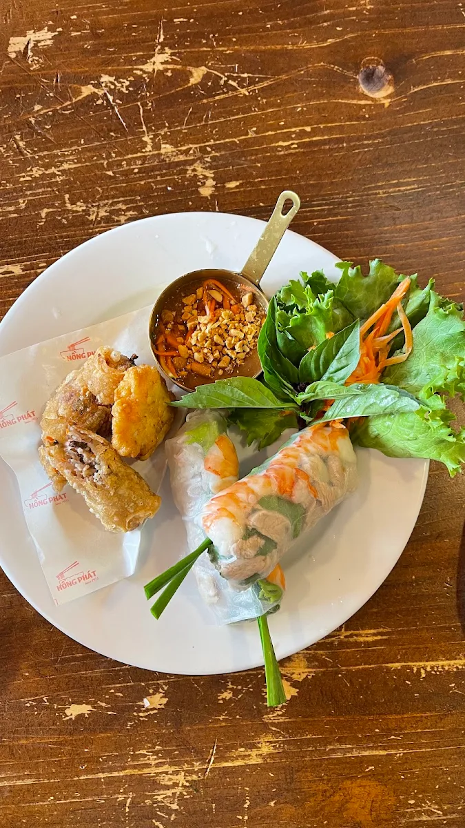 A3 Grilled Pork Patty Salad Rolls Gỏi Cuốn Nem Nướng