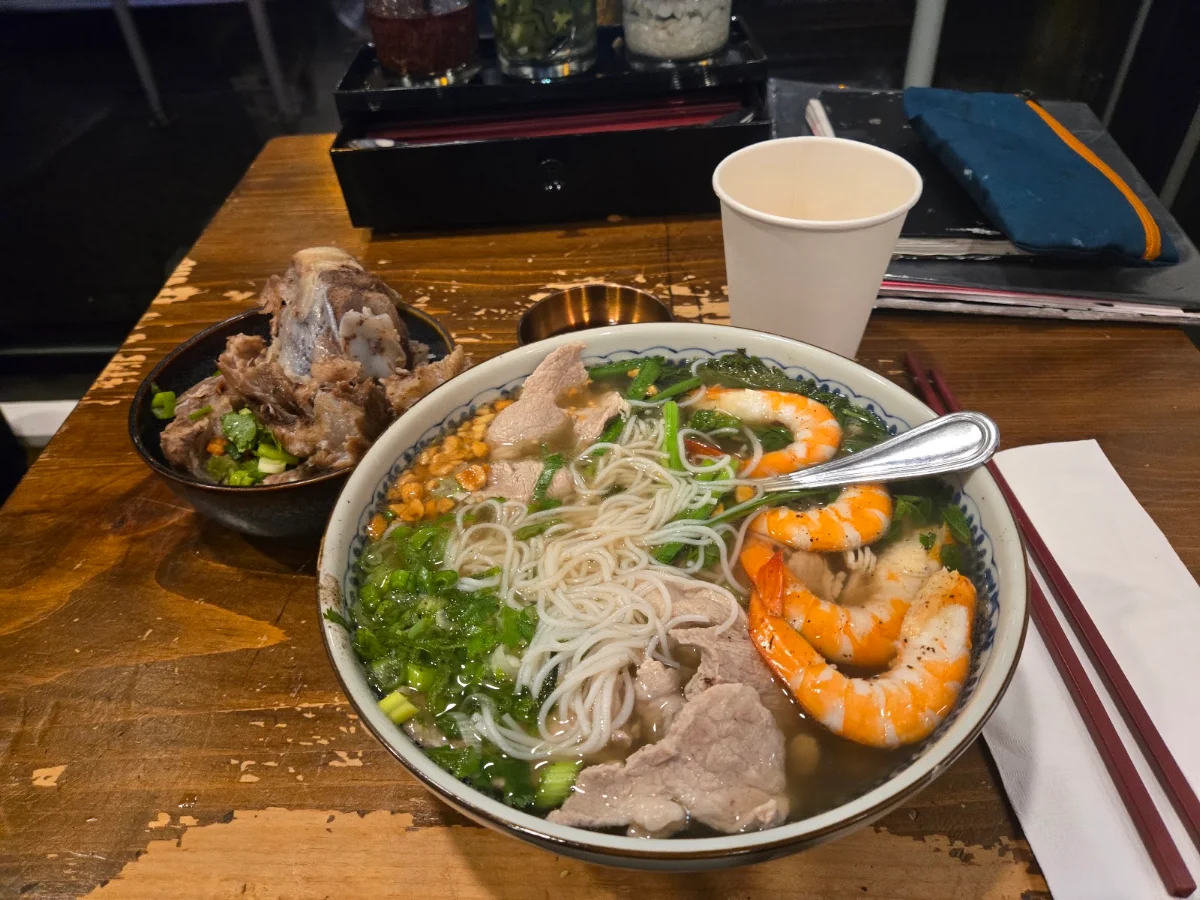 N3 Beef Ball Rice Noodle Soup Hủ Tiếu Bò Viên