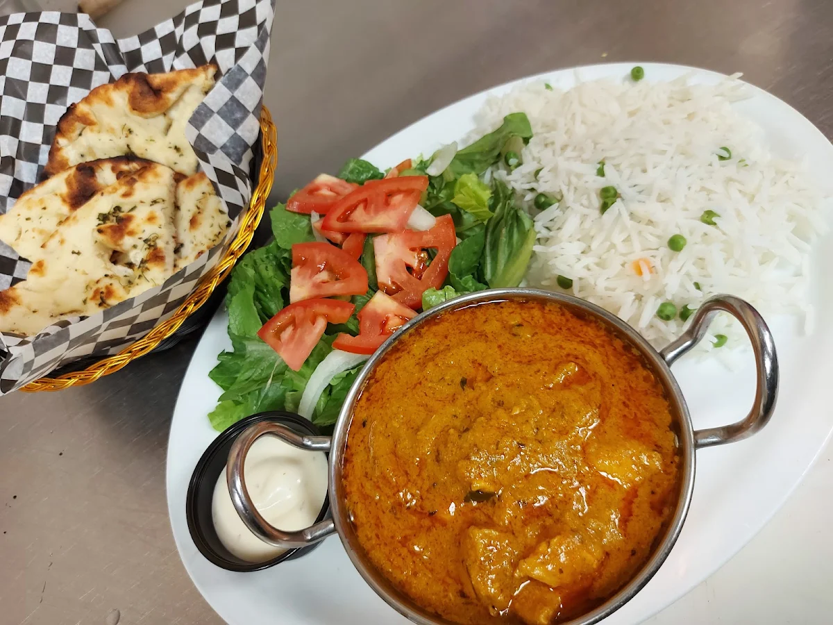 Butter Chicken, Taste of India Restaurant