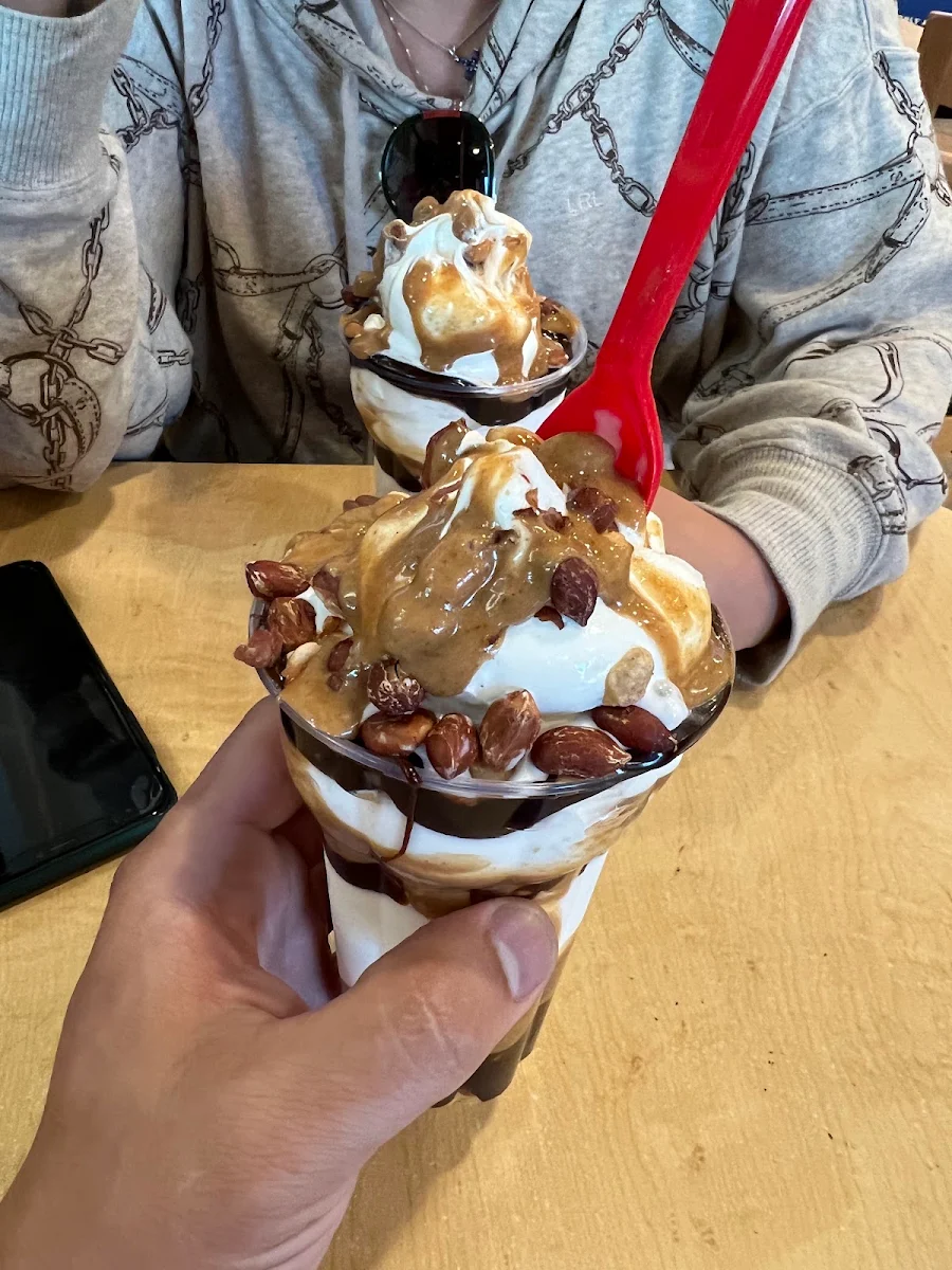 Peanut Buster with Extra Peanut Sauce