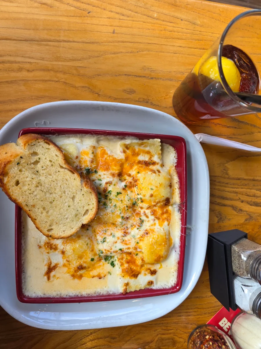 Baked Seven-Cheese Ravioli