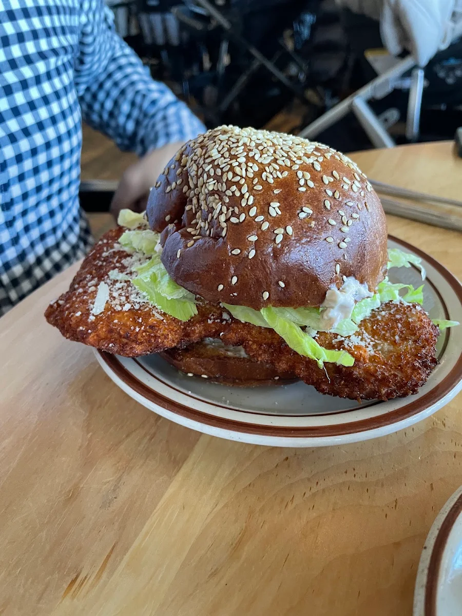 Chicken Schnitzel Sandwich