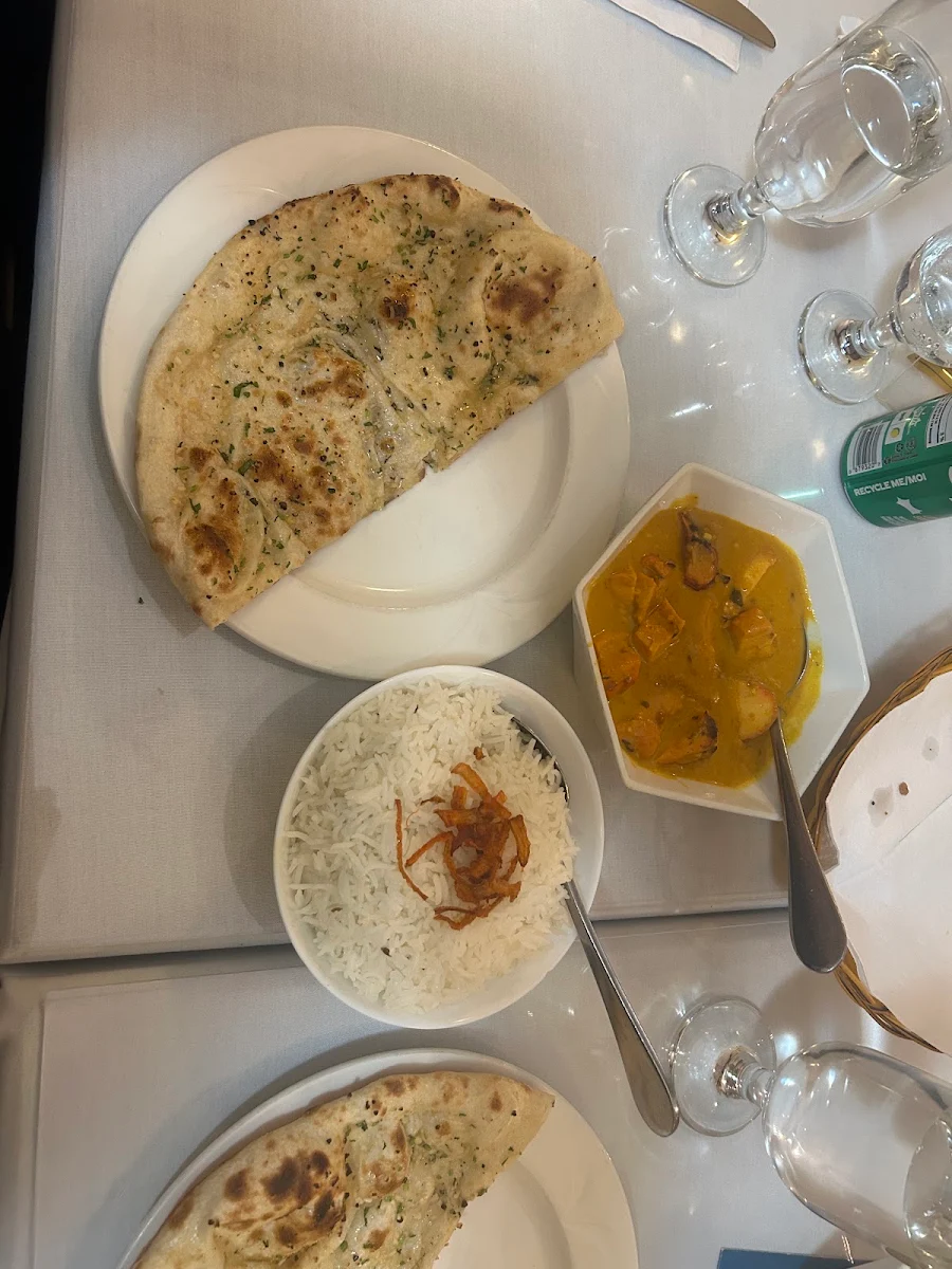 Cheese Naan or Peshwari Naan