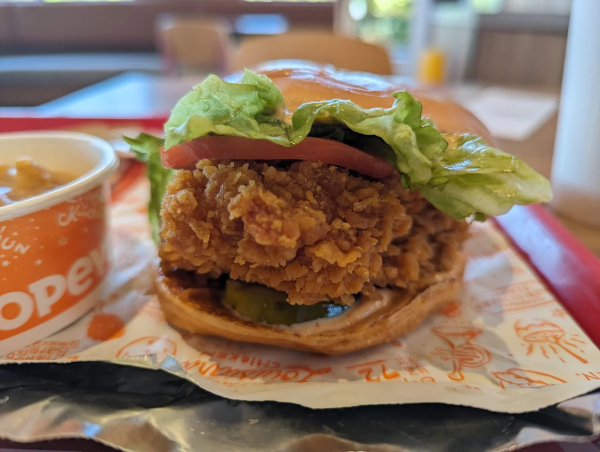 Ghost Pepper Chicken Sandwich Combo
