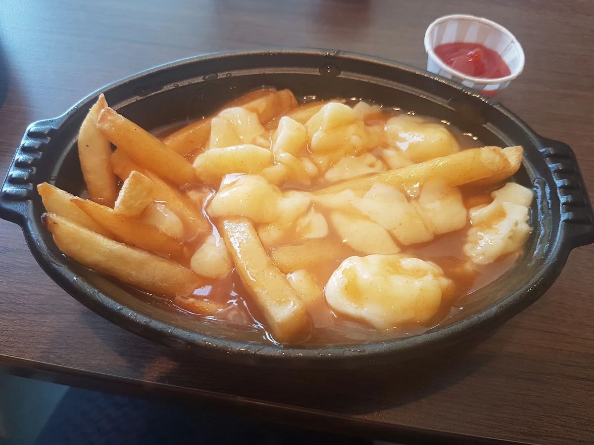 Poutine Drowned in Gravy Very Little Fries