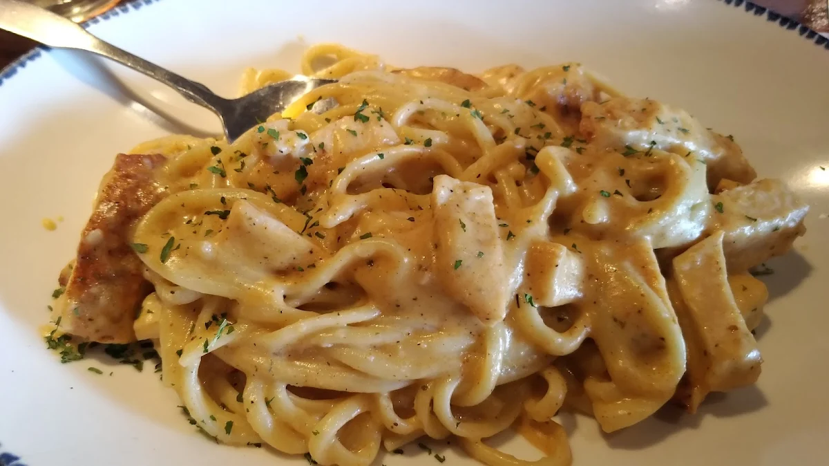 Cajun Chicken Linguini Alfredo