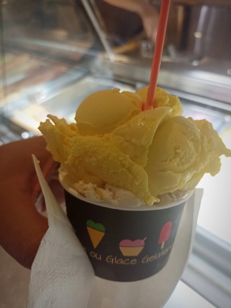 Gelato Mango Avec Dulce de Leche