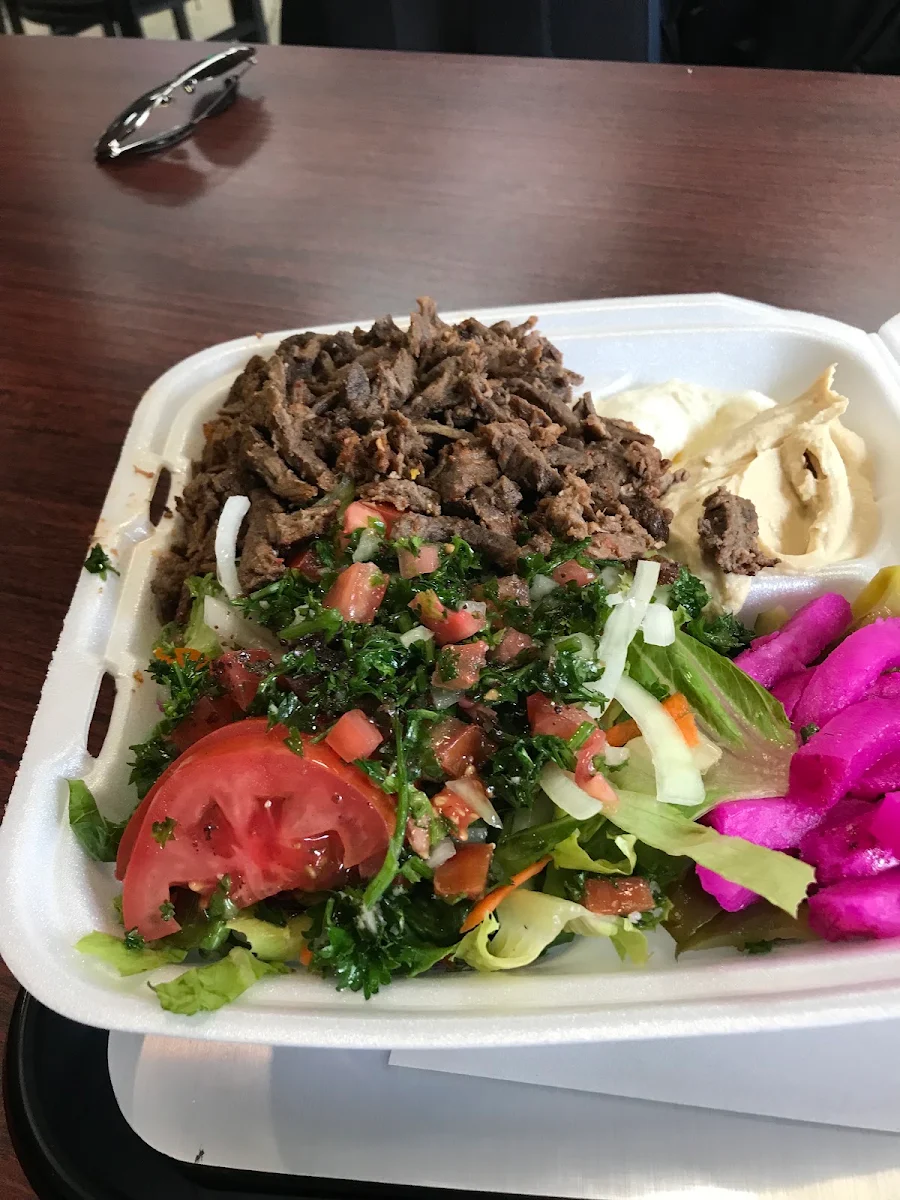 Beef Shawarma Plate