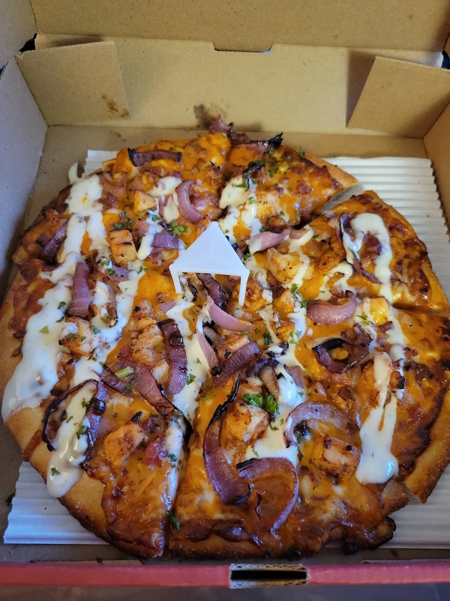 BBQ Bourbon Chicken Pizza