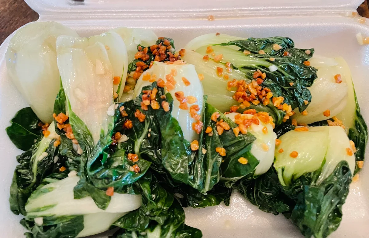 Garlic Baby Bok Choy