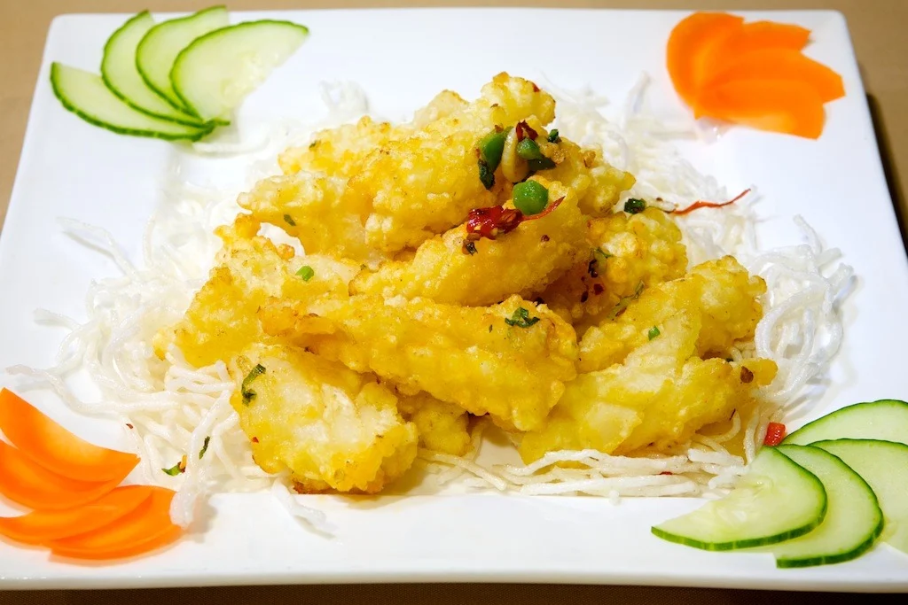 Mango Crispy Shrimp