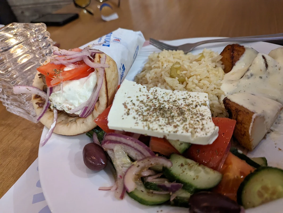 Pork Souvlaki Plate