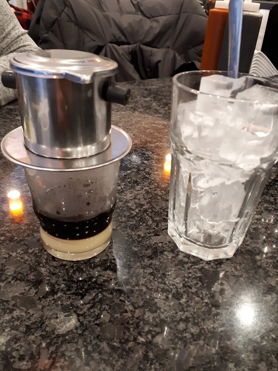 Vietnamese Iced Milk Coffee CA Phe Sua Da