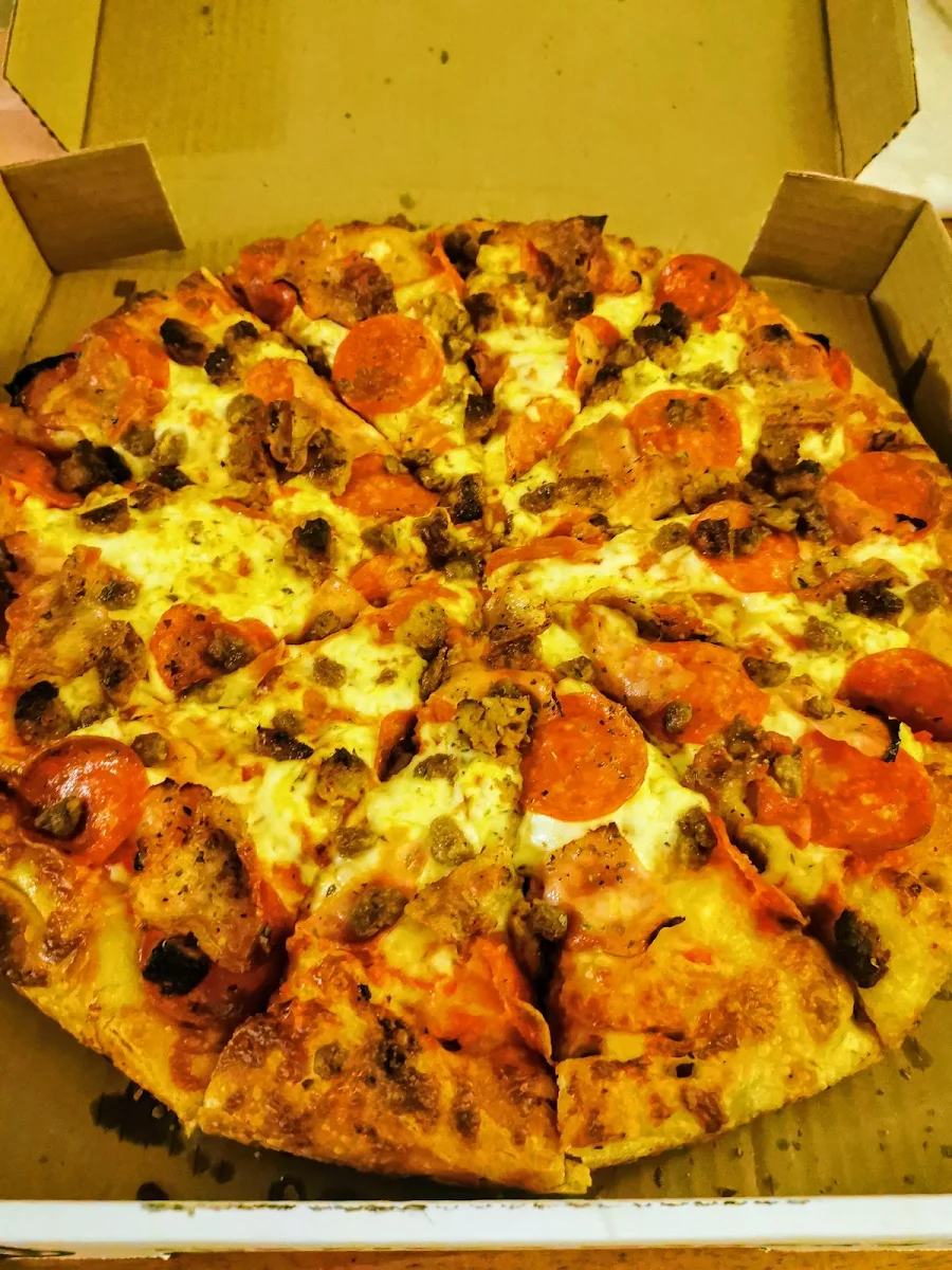 Deep Dish Meat Lovers Pizza