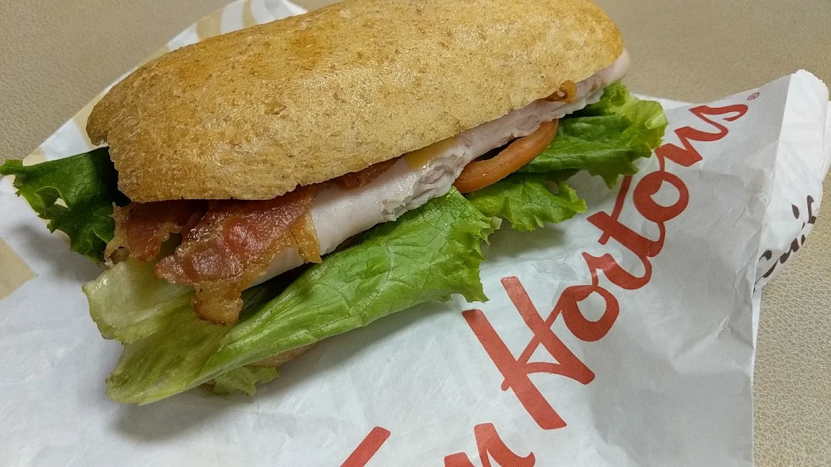 Large Turkey Bacon Club Sandwich