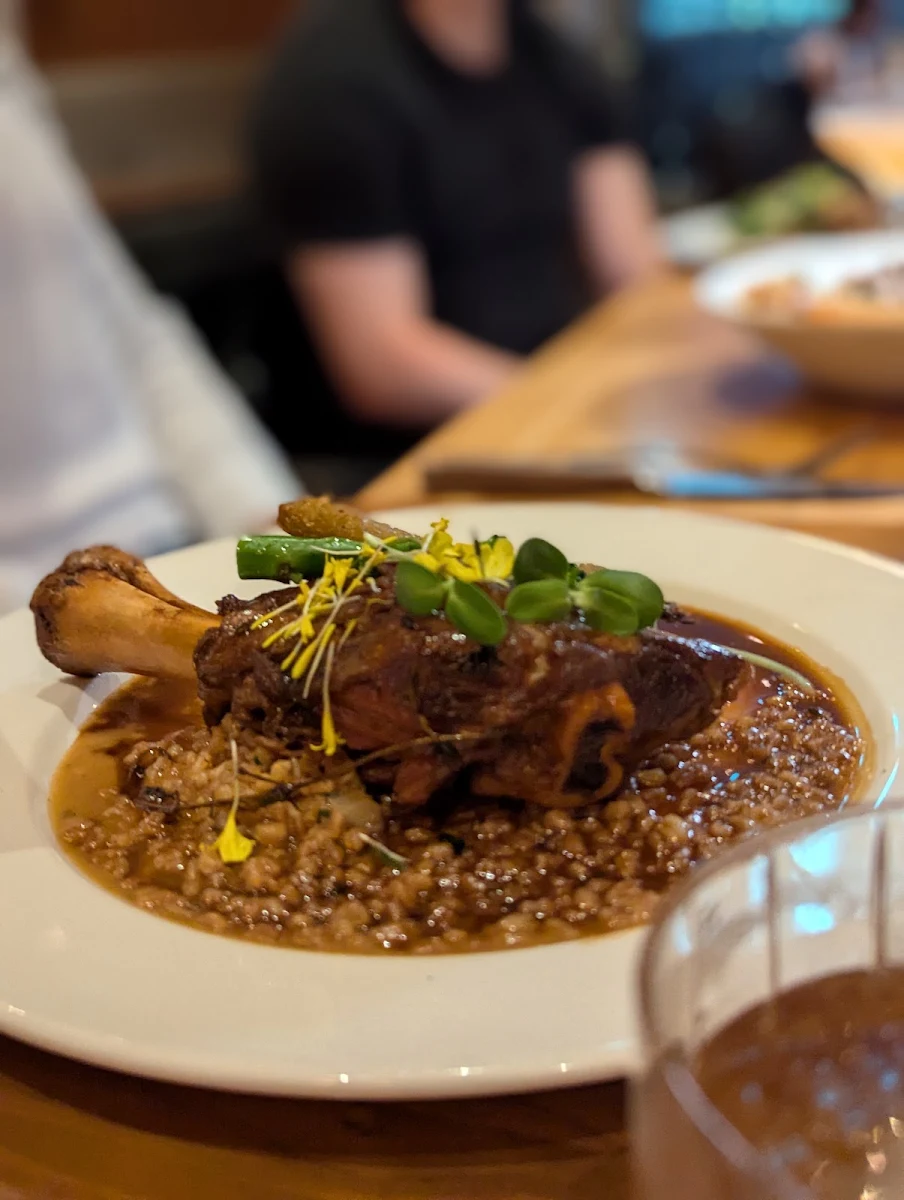Slow-Braised Rosemary-Infused Lamb Shank