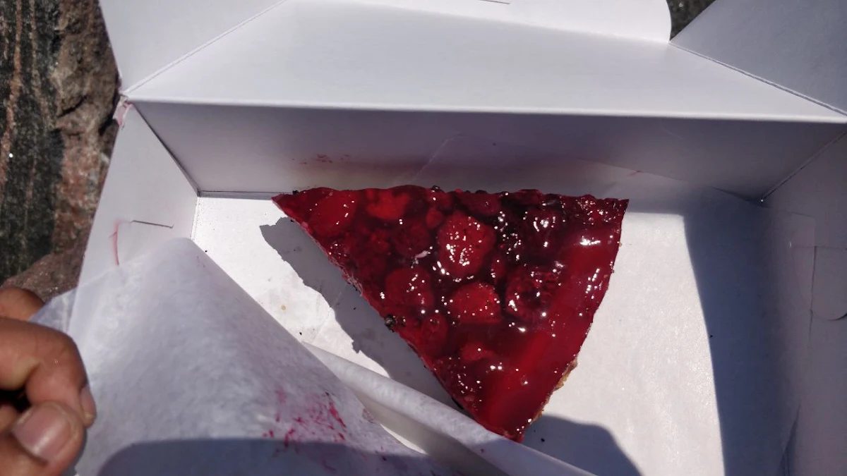 Strawberry Cheesecake Slice