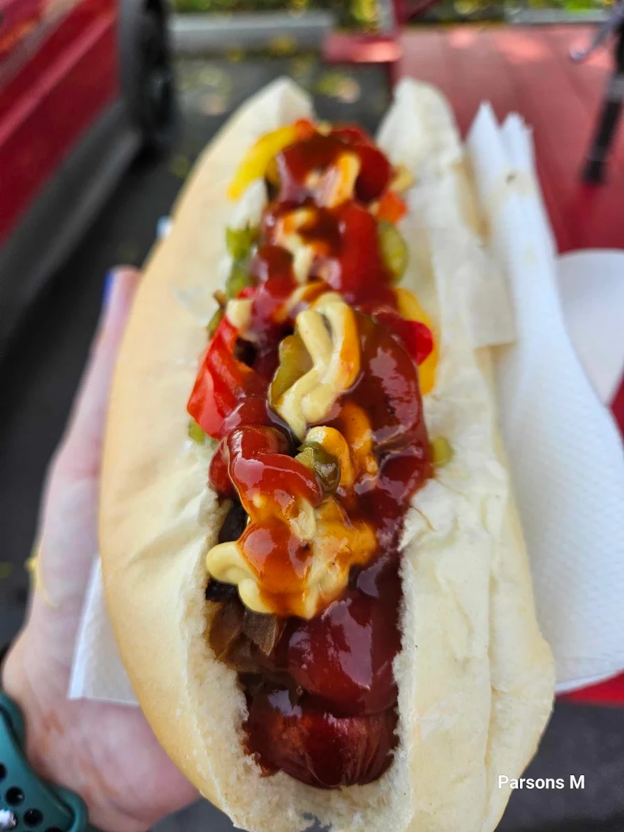 Hot Dog with Onions