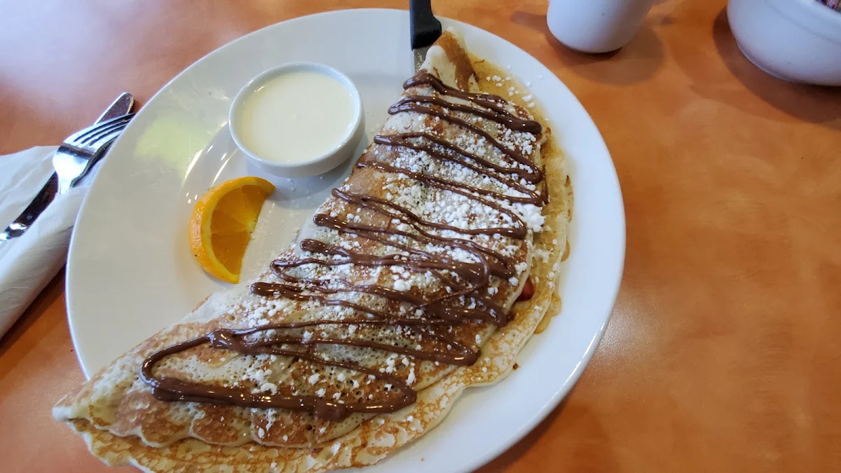 Crêpe Fraise Banane Chocolat